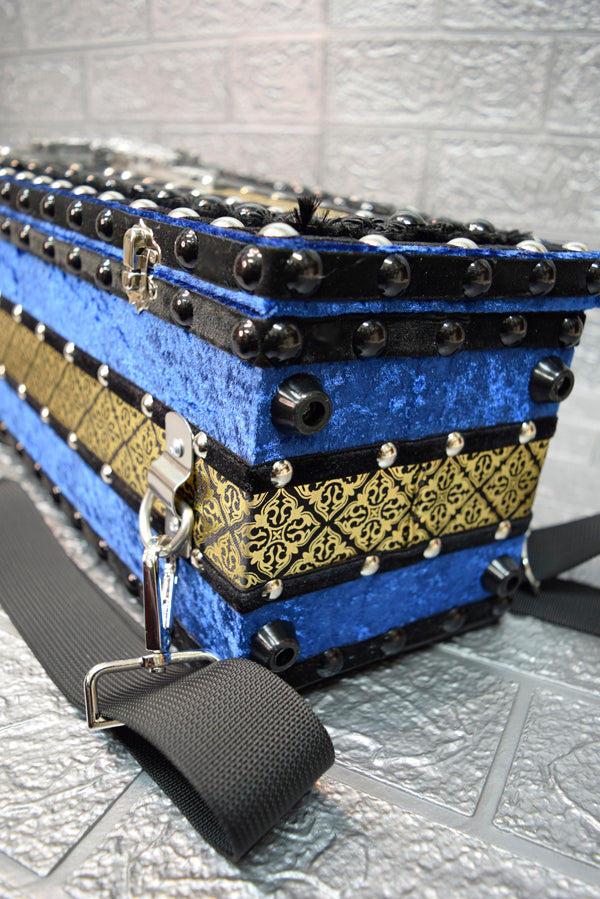 【 One-of-a-kind 一点物棺 】 50cm サイズ 背負える DOLL Coffin <No.006-50 >