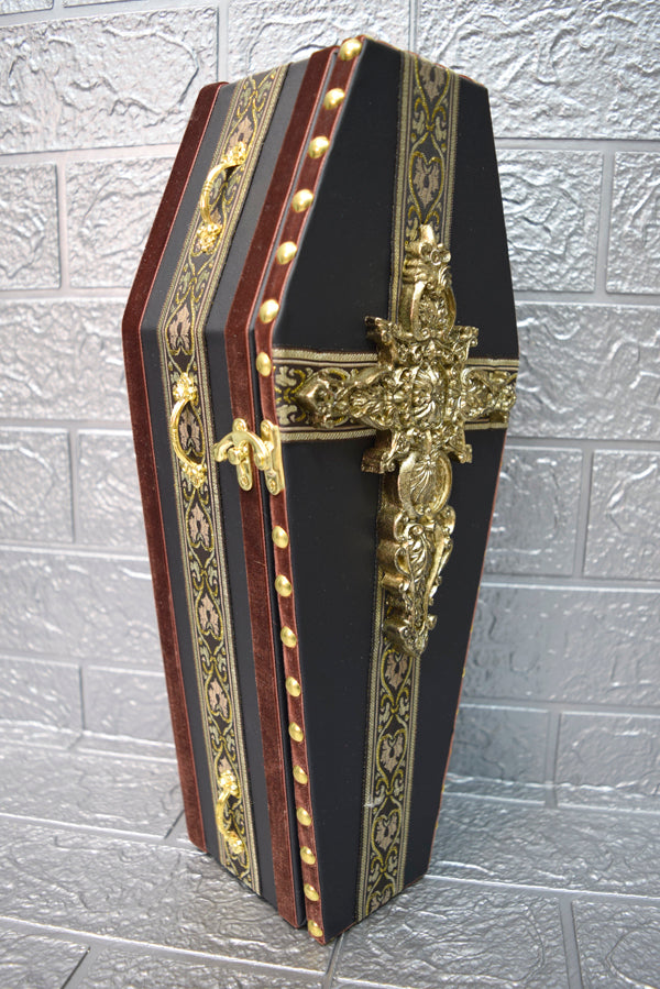 【 One-of-a-kind  一点物棺 】 35cm サイズ  DOLL Coffin <No.009-35 >