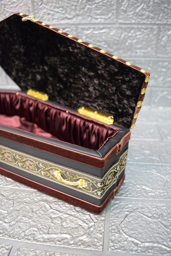 【 One-of-a-kind  一点物棺 】 35cm サイズ  DOLL Coffin <No.009-35 >