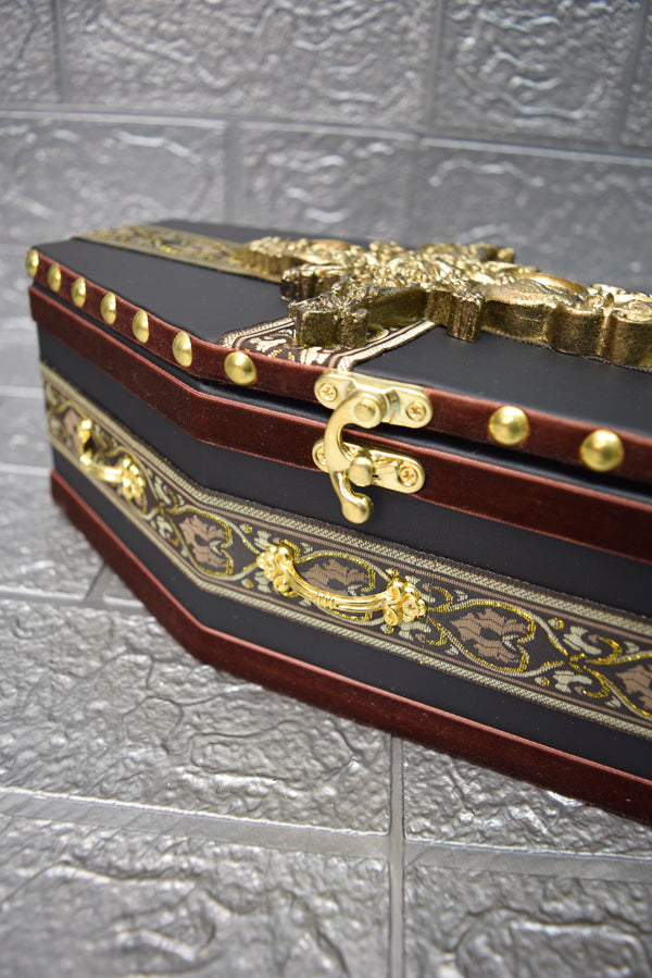 【 One-of-a-kind  一点物棺 】 35cm サイズ  DOLL Coffin <No.009-35 >