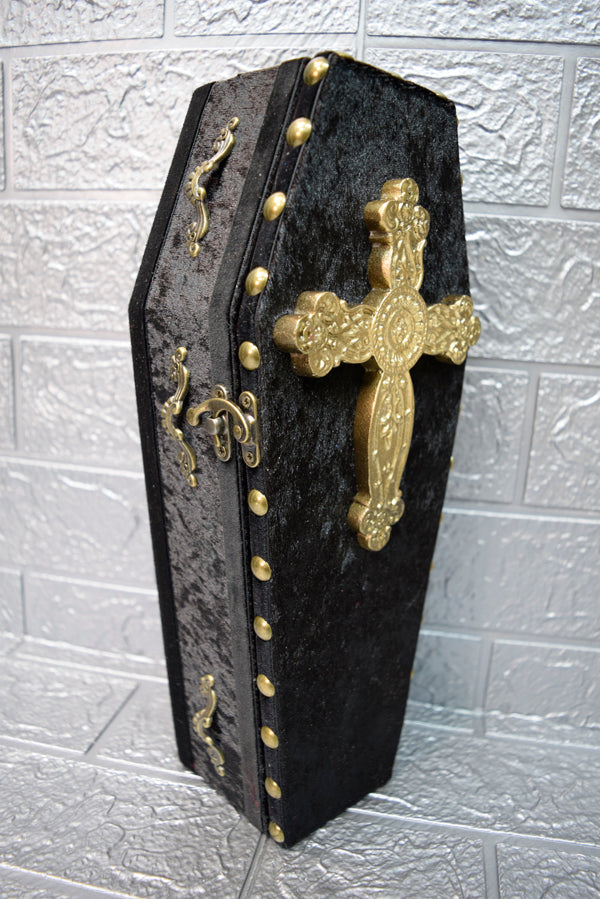【 One-of-a-kind 一点物棺 】 30cm サイズ DOLL Coffin <No.008-30 >