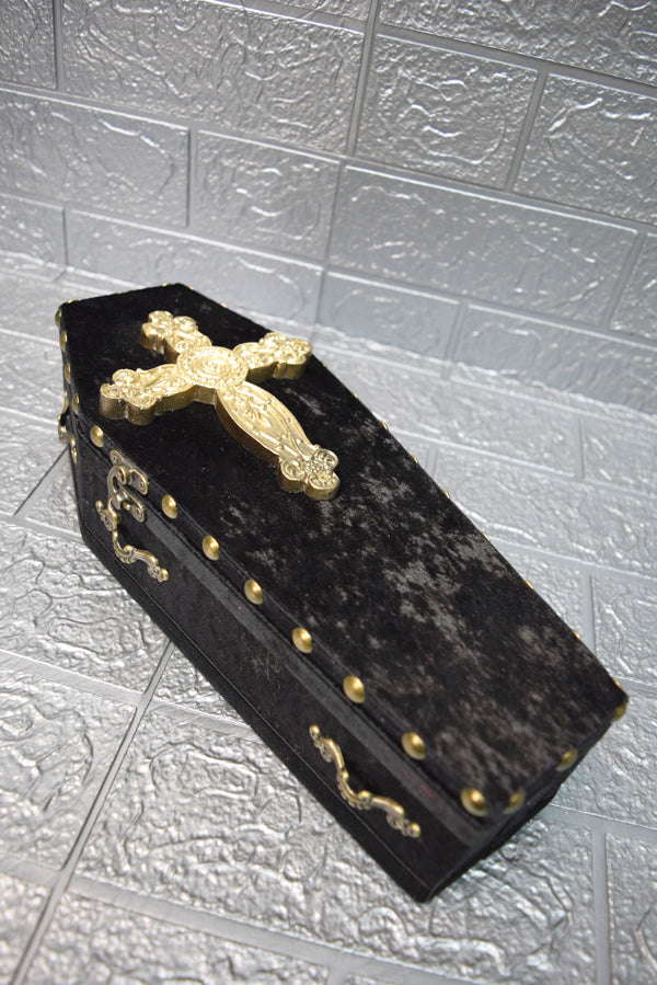 【 One-of-a-kind 一点物棺 】 30cm サイズ DOLL Coffin <No.008-30 >