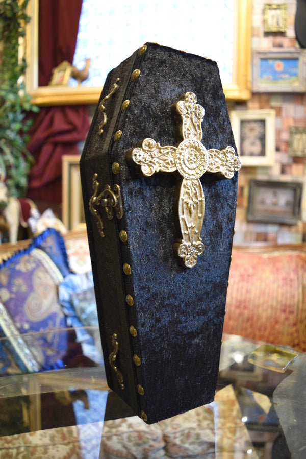 【 One-of-a-kind 一点物棺 】 30cm サイズ DOLL Coffin <No.008-30 >