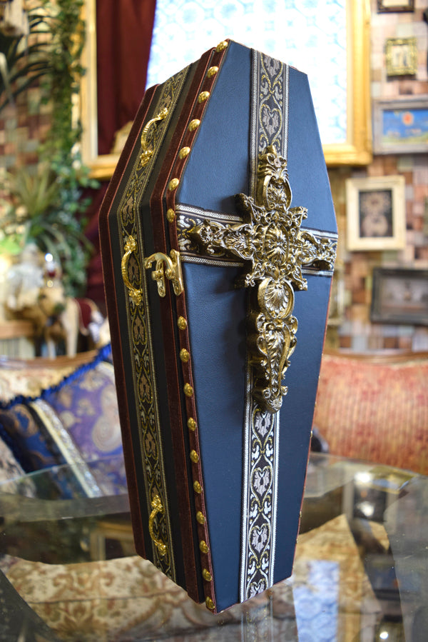 【 One-of-a-kind  一点物棺 】 35cm サイズ  DOLL Coffin <No.009-35 >