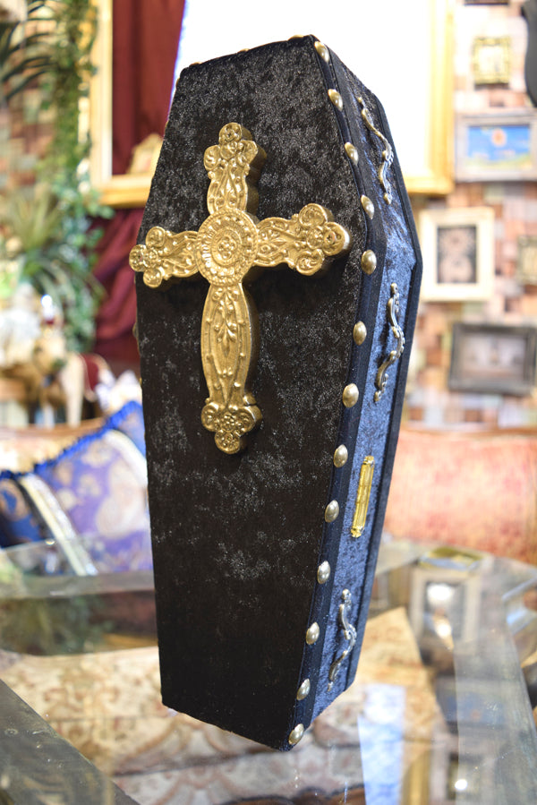 【 One-of-a-kind 一点物棺 】 30cm サイズ DOLL Coffin <No.008-30 >