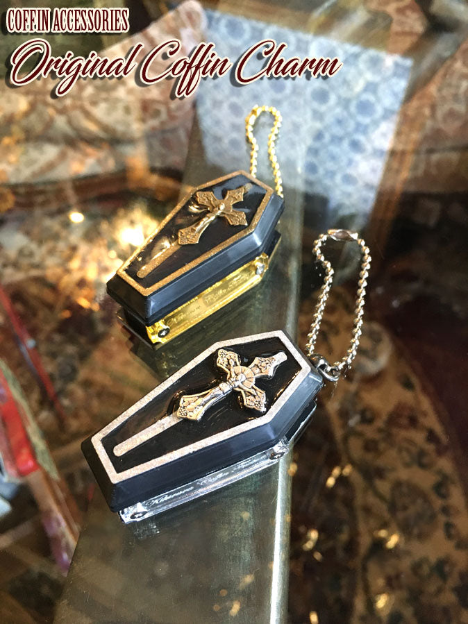 【 Accessory coffins 】 アクセサリーミニミニ棺BOXチャーム