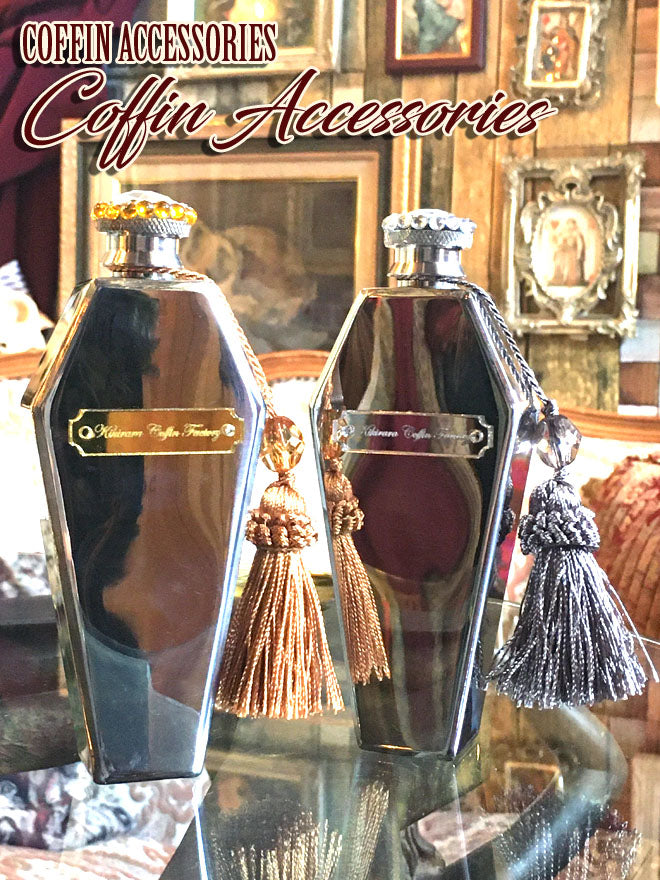 【 Accessory coffins 】 棺型 聖水ボトル Holy Water Bottle