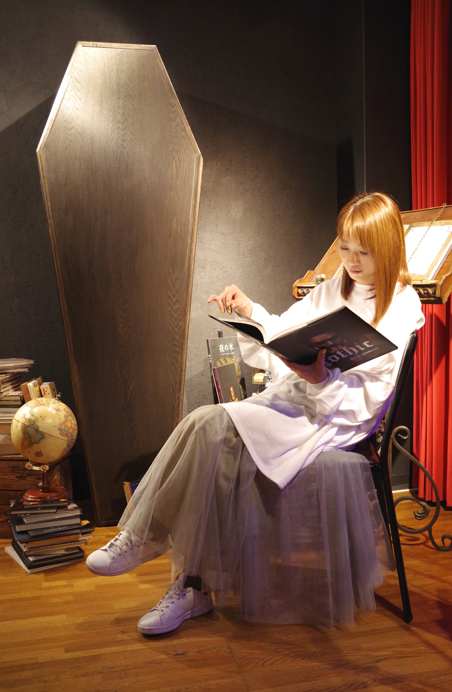 【Type-01◆1/1等身大棺オプション】棺縦置き用台