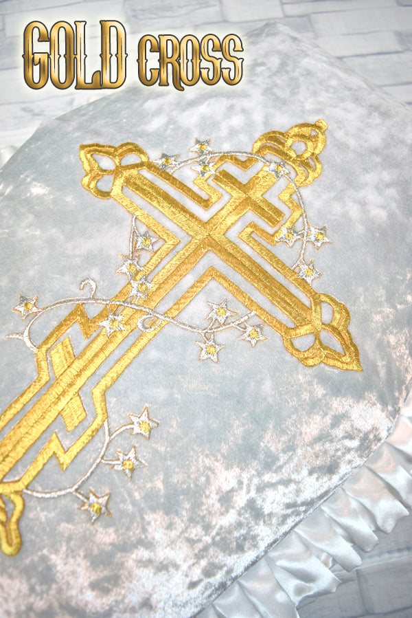 【 Interior Coffin 】ICC-001 Coffin Cushion 棺型 クッション <ホワイト>