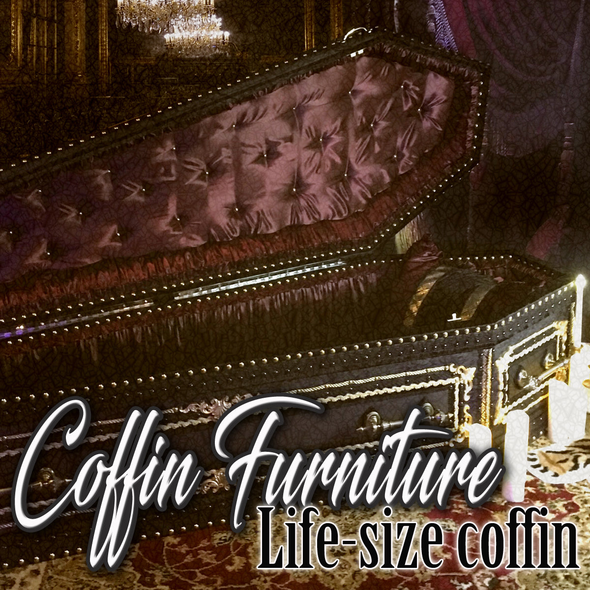 Coffin Furniture Life-size coffin