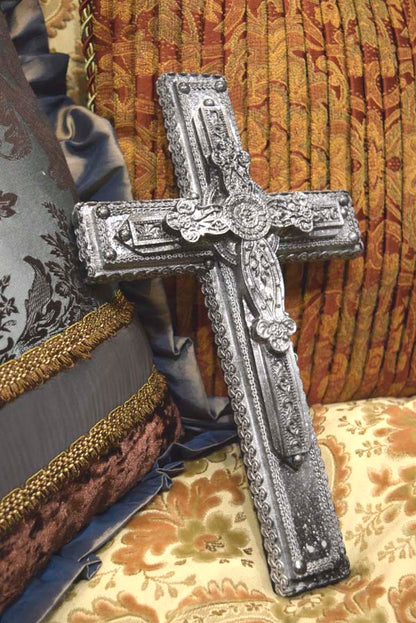 【 interior Cross 】Vintage Silver Cross　＜Cross No.004＞