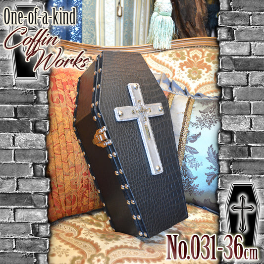 【 One-of-a-kind  一点物棺 】 36cm サイズ Type-03-02 DOLL Coffin ＜No.031-36 ＞