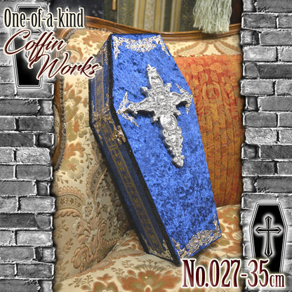 【 One-of-a-kind  一点物棺 】 35cm サイズ  DOLL Coffin ＜No.027-35 ＞
