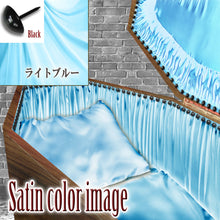 画像をギャラリービューアに読み込む, 【Type-01◆1/1等身大棺オプション】内装クッション Wedge Style 台形扉 ＜サテン生地＞
