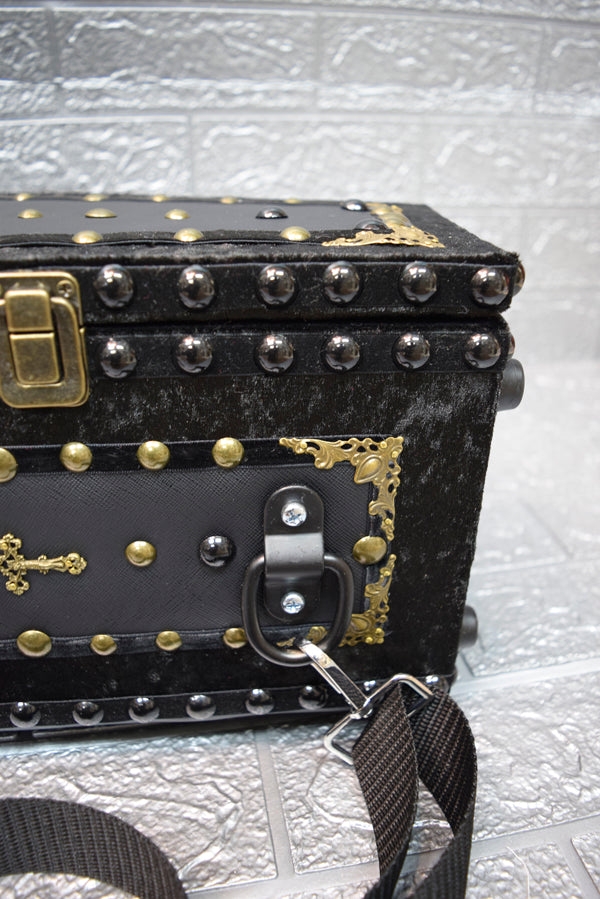 【 One-of-a-kind  一点物棺 】 内寸70cm サイズ 背負える DOLL Coffin ＜No.013-70 ＞