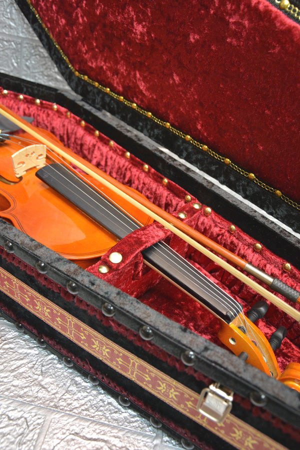 【One-of-a-kind 一点物棺 】ヴァイオリンケース Violin case Coffin BOX ＜NO.030＞