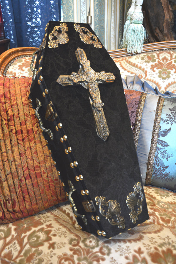 【 One-of-a-kind  一点物棺 】 50cm サイズ Type-03-02 DOLL Coffin ＜No.035-50 ＞