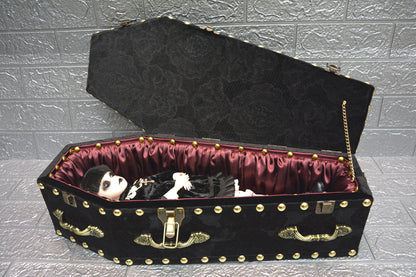 【 One-of-a-kind  一点物棺 】 50cm サイズ Type-03-02 DOLL Coffin ＜No.035-50 ＞
