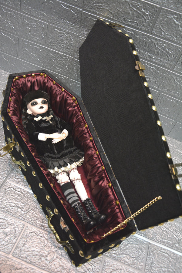 【 One-of-a-kind  一点物棺 】 50cm サイズ Type-03-02 DOLL Coffin ＜No.035-50 ＞