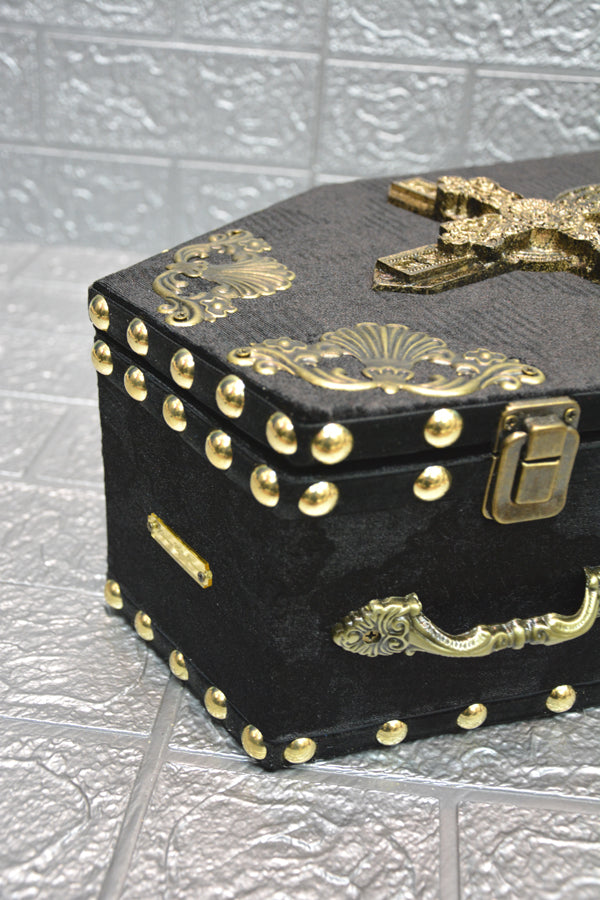 【 One-of-a-kind  一点物棺 】 50cm サイズ Type-03-02 DOLL Coffin ＜No.035-50 ＞