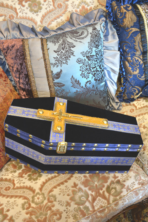 【 One-of-a-kind  一点物棺 】 36cm サイズ Type-03-02 DOLL Coffin ＜No.032-36 ＞