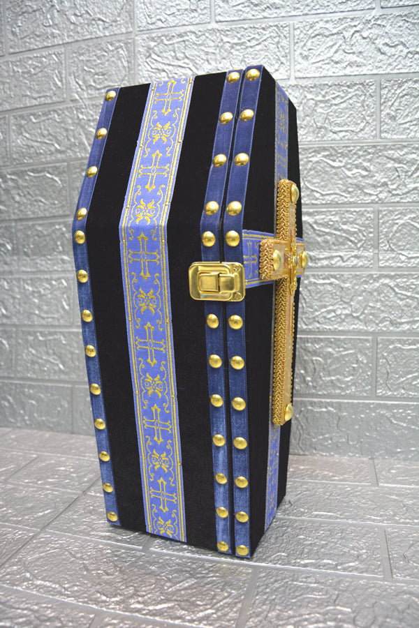 【 One-of-a-kind  一点物棺 】 36cm サイズ Type-03-02 DOLL Coffin ＜No.032-36 ＞