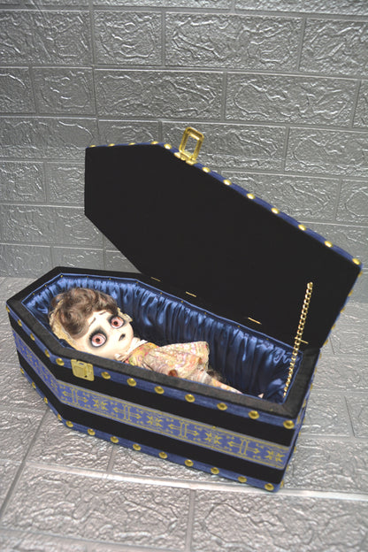 【 One-of-a-kind  一点物棺 】 36cm サイズ Type-03-02 DOLL Coffin ＜No.032-36 ＞