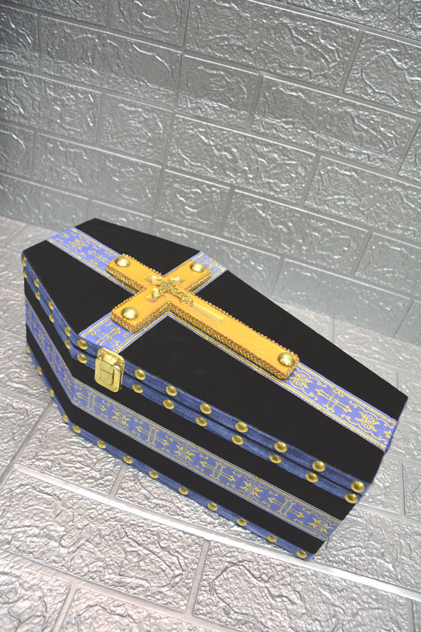 【 One-of-a-kind  一点物棺 】 36cm サイズ Type-03-02 DOLL Coffin ＜No.032-36 ＞