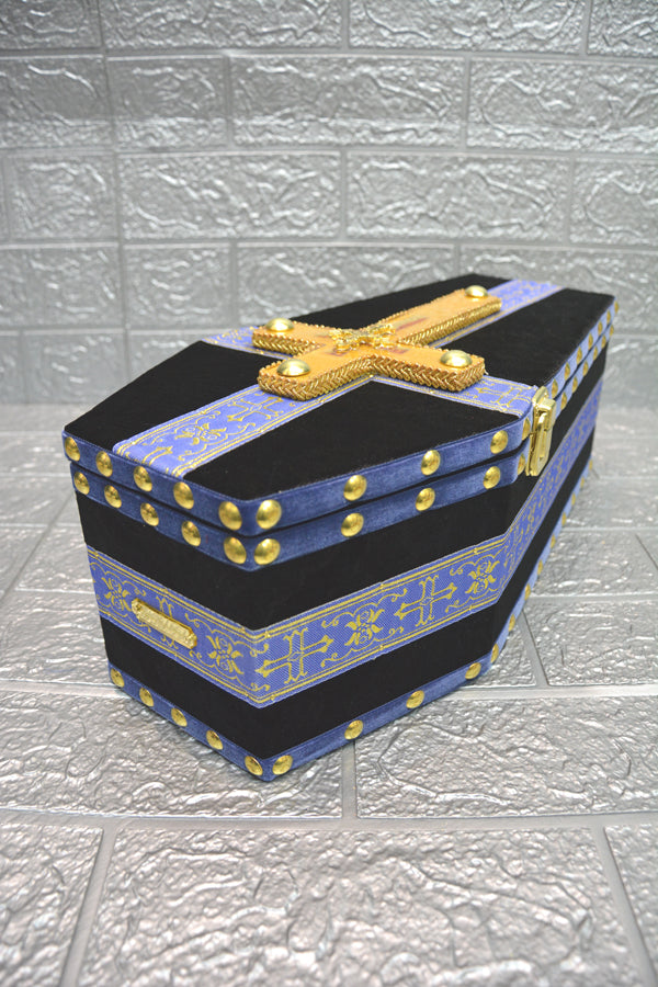 【 One-of-a-kind  一点物棺 】 36cm サイズ Type-03-02 DOLL Coffin ＜No.032-36 ＞