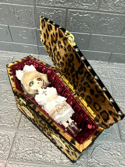 【 One-of-a-kind  一点物棺 】 30cm サイズ  DOLL Coffin ＜No.021-30 ＞