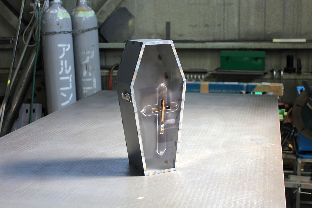 【受注生産】DOLL用棺 ＜ 鉄棺 ＞ Iron coffin アイアン 棺 BOX 36cm