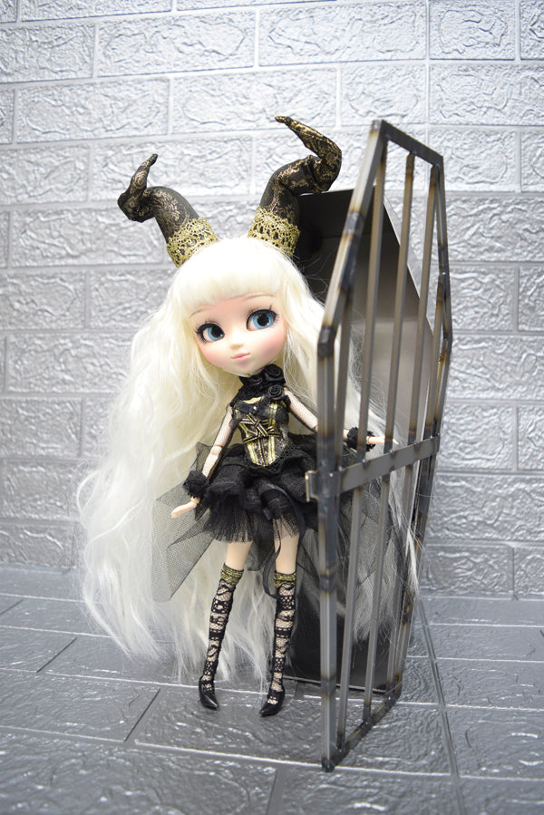 【受注生産】DOLL用棺 ＜ 鉄檻棺 ＞ Iron cage coffin アイアン 棺 BOX 36cm