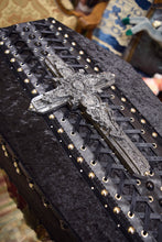 画像をギャラリービューアに読み込む, 【 One-of-a-kind  一点物棺 】 70cm サイズ 背負える DOLL Coffin ＜No.003-70 ＞
