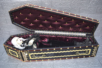 【 One-of-a-kind  一点物棺 】 80cm サイズ トランクタイプ DOLL Coffin ＜No.002-80 ＞