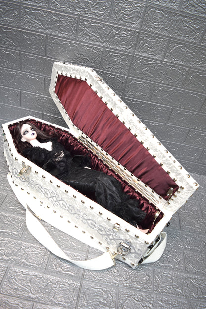 【 One-of-a-kind  一点物棺 】 60cm サイズ 背負える DOLL Coffin ＜No.007-60 ＞