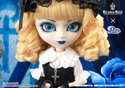 【 Pullip Doll 】P-296 Pullip（プーリップ）＜ Mana〜Elegant Gothic Lolita〜Rose cross JSK  / マナ 〜エレガント ゴシック ロリータ〜 ローズ クロス ジャンパースカート＞