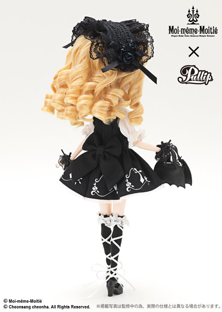 【 Pullip Doll 】P-296 Pullip（プーリップ）＜ Mana〜Elegant Gothic Lolita〜Rose cross  JSK / マナ 〜エレガント ゴシック ロリータ〜 ローズ クロス ジャンパースカート＞